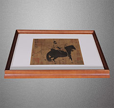 梧州书画装裱配框服务案例